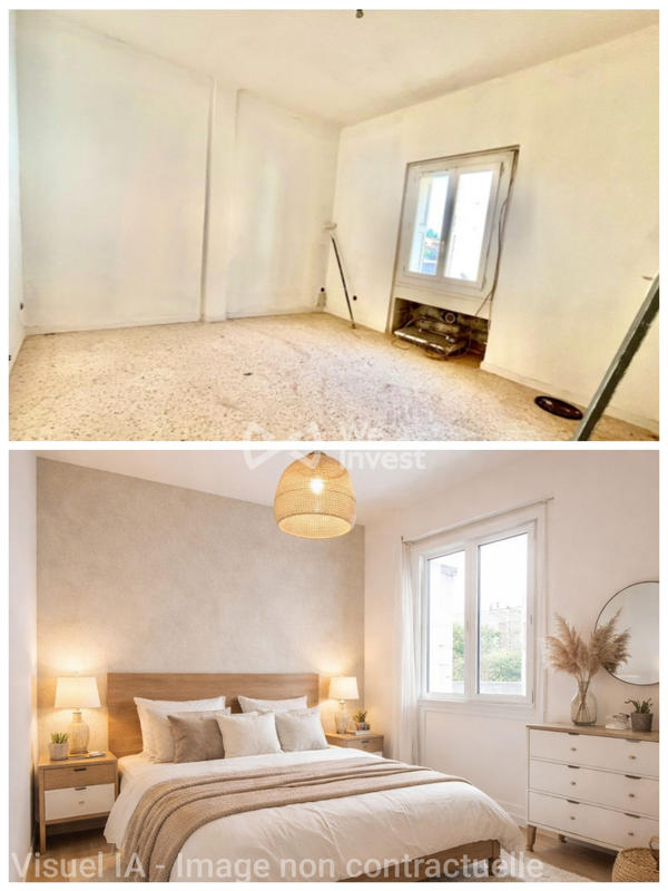 Maison ancienne - 60 m² - 3 pièces