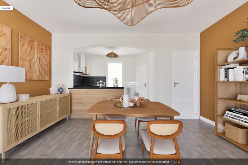 Appartement - 76 m² - 3 pièces