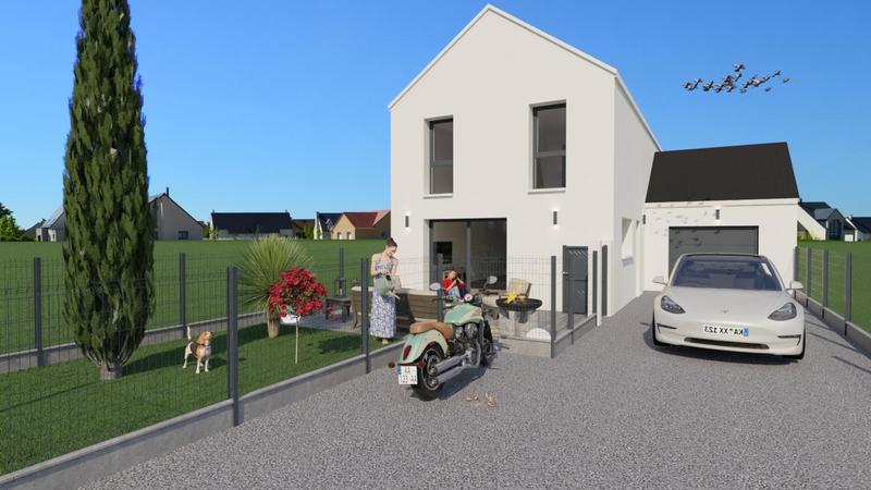 Maison - 104 m² - 5 pièces