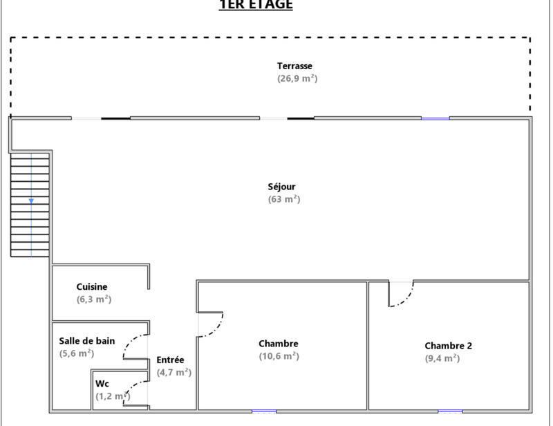 Villa - 163 m² - 5 pièces