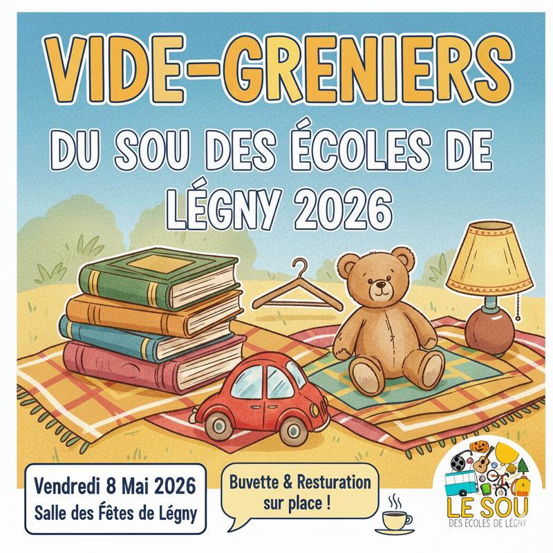 Vide-grenier du sou des écoles