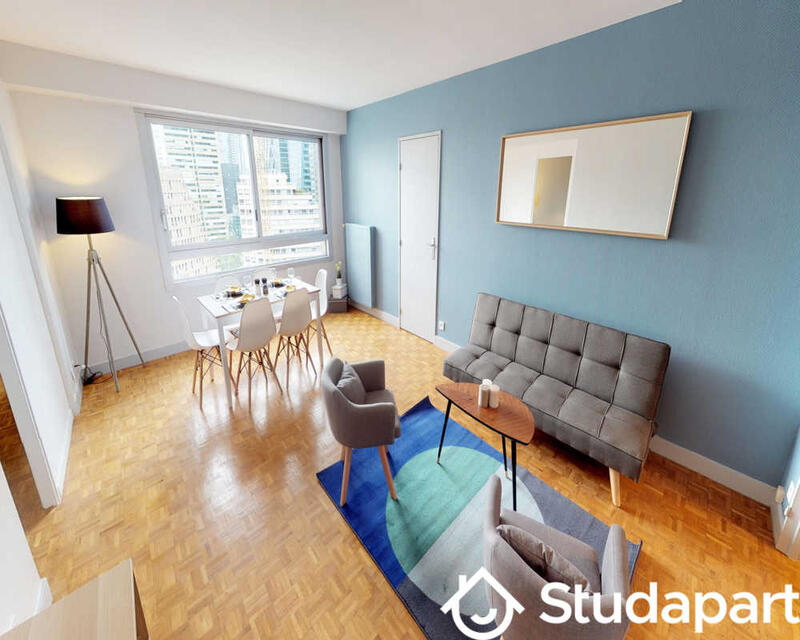 Chambre - 9 m² - 1 pièce