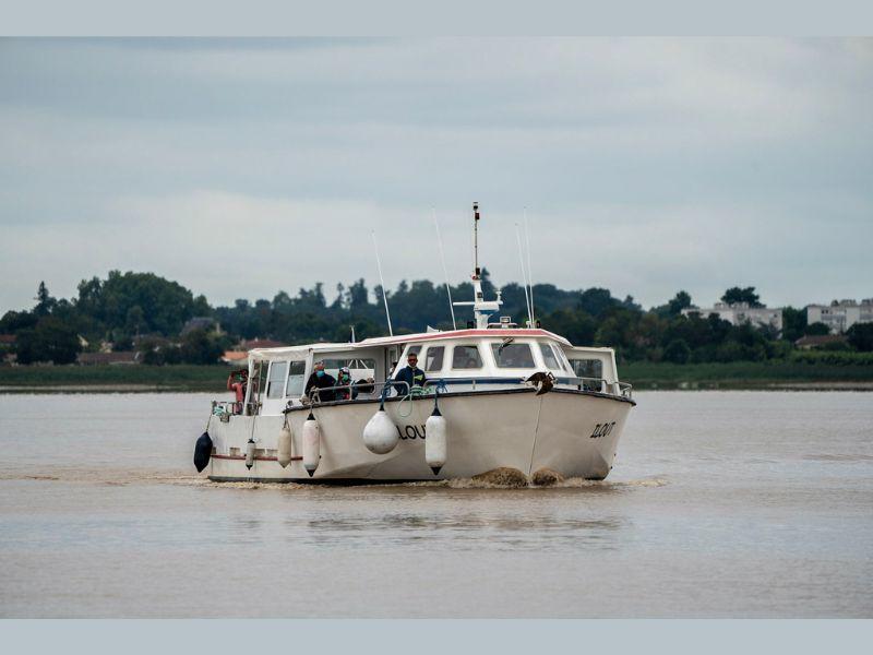 Balade fluviale pour les Portes ouvertes en Côtes de Bourg