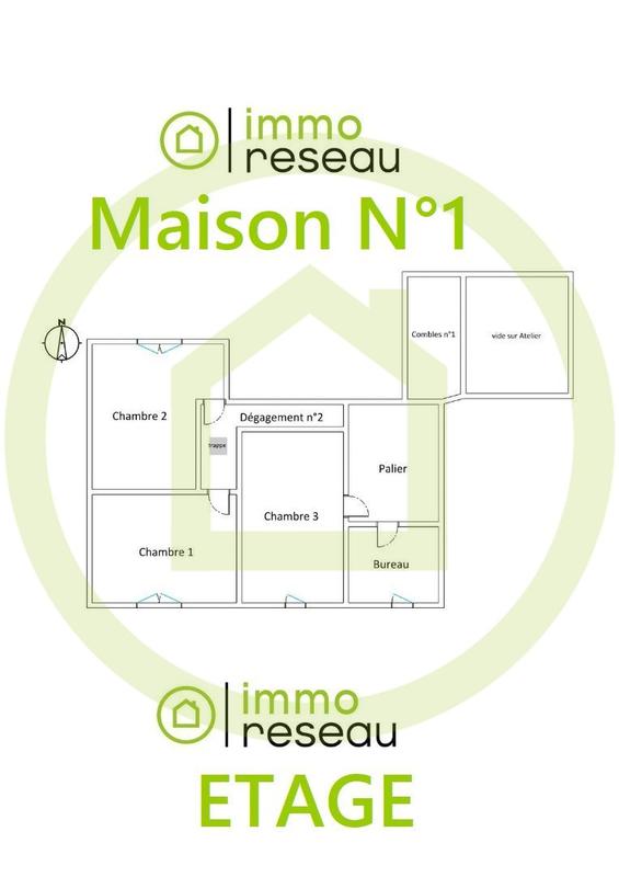 Maison - 220 m² - 7 pièces