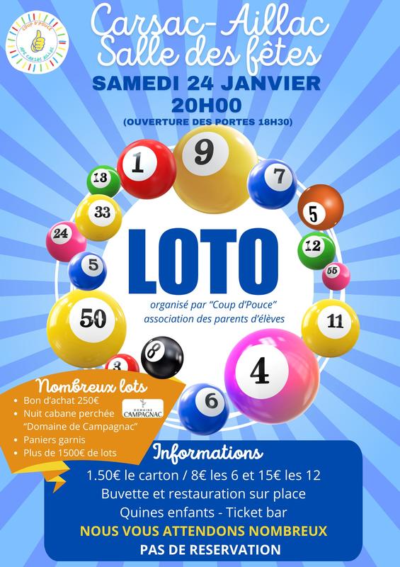 Loto à Carsac-Aillac