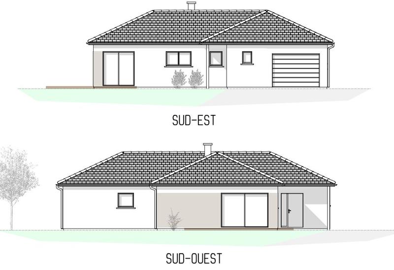 Maison contemporaine - 131 m² - 5 pièces