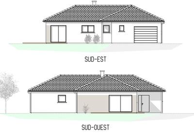 Maison contemporaine - 131 m² - 5 pièces