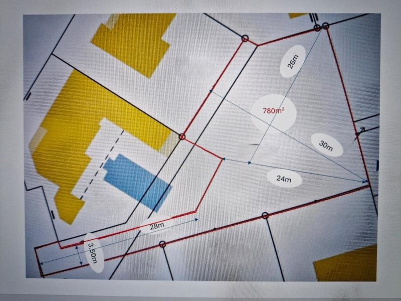 Terrain - 780 m²