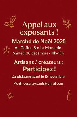Marché de Noël au Coffe Bar la Monarde