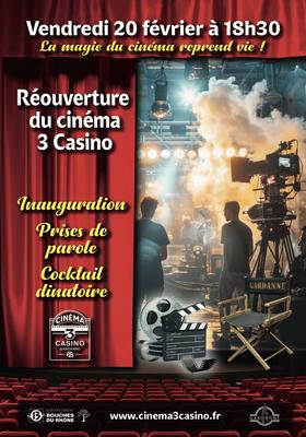 Inauguration du Cinéma 3 Casino