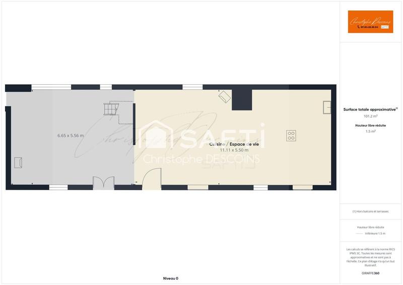 Maison - 200 m² - 6 pièces