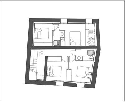Immeuble - 76 m²