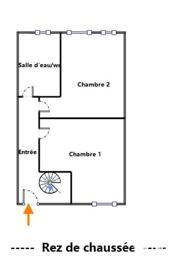 Duplex - 59 m² - 3 pièces