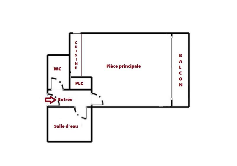 Appartement - 26 m² - 1 pièce