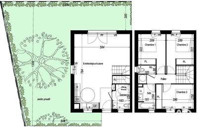 Maison - 82 m² - 4 pièces