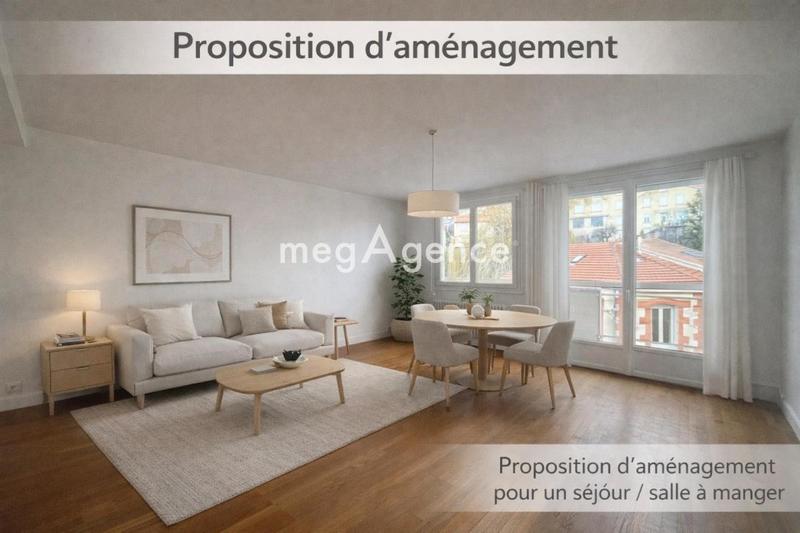 Appartement - 82 m² - 3 pièces