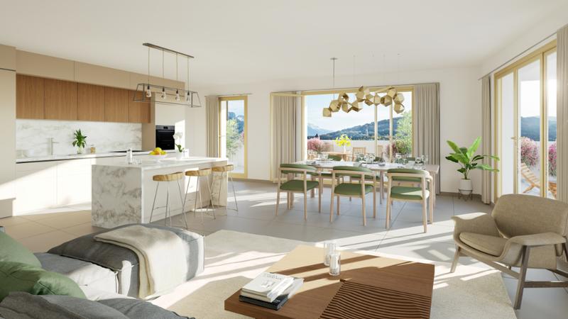 Appartement - 57 m² - 3 pièces