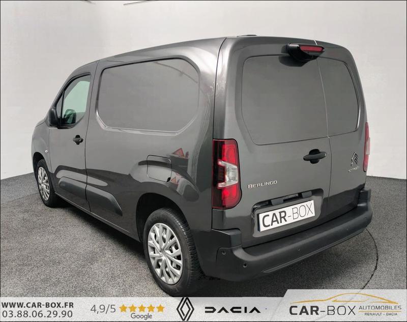 Citroën Berlingo Van m 130 Ch Bva Camera-Angles Morts-Radars-Clim Auto-Navigation-Android Auto-Apple Carplay