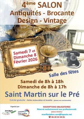 4° salon antiquités– brocante – design – vintage