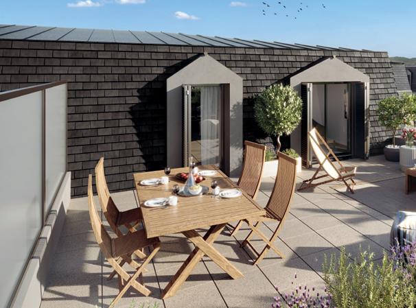 Appartement - 61 m² - 3 pièces