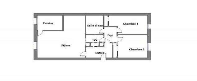 Appartement - 68 m² - 3 pièces