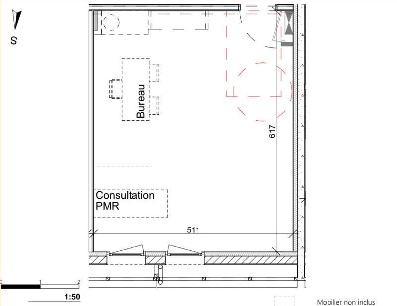 Local commercial - 31 m² - 1 pièce