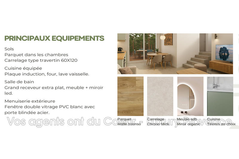 Appartement - 56 m² - 3 pièces