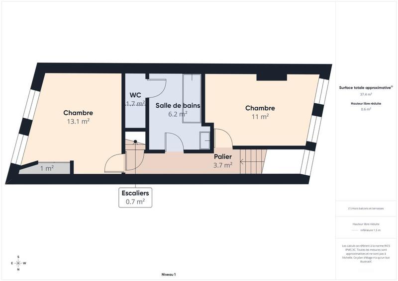 Maison - 140 m² - 6 pièces