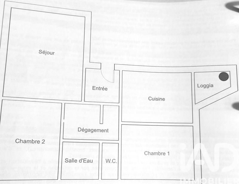 Appartement - 63 m² - 3 pièces