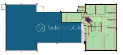 Bureau - 228 m² - 9 pièces