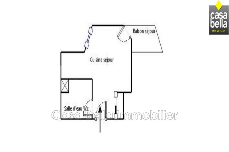 Appartement - 17 m² - 1 pièce