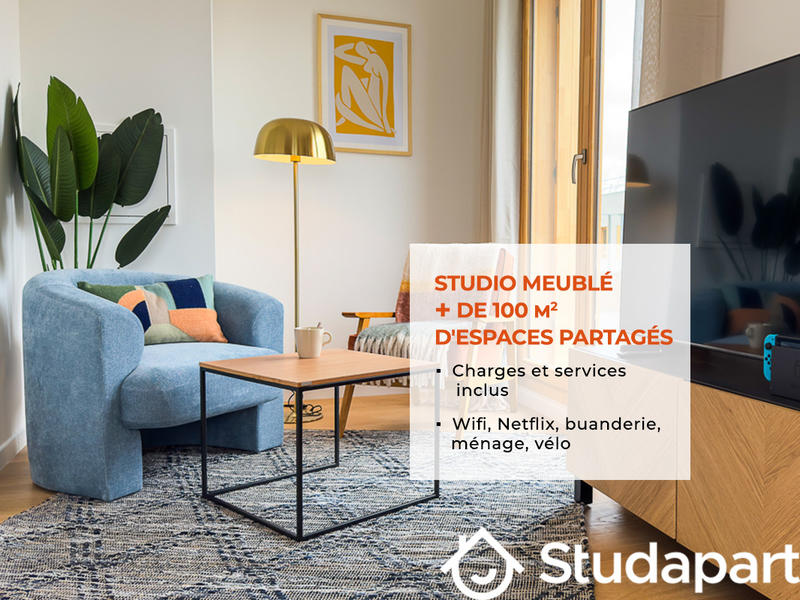 Chambre - 19 m² - 1 pièce