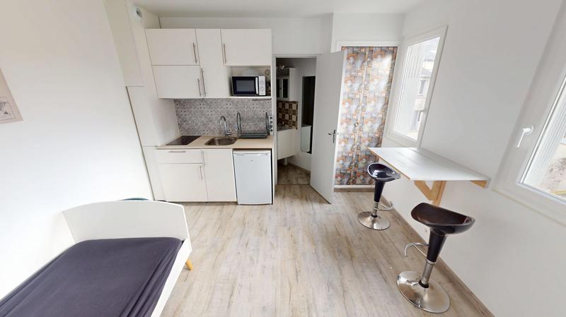 Appartement - 15 m² - 1 pièce