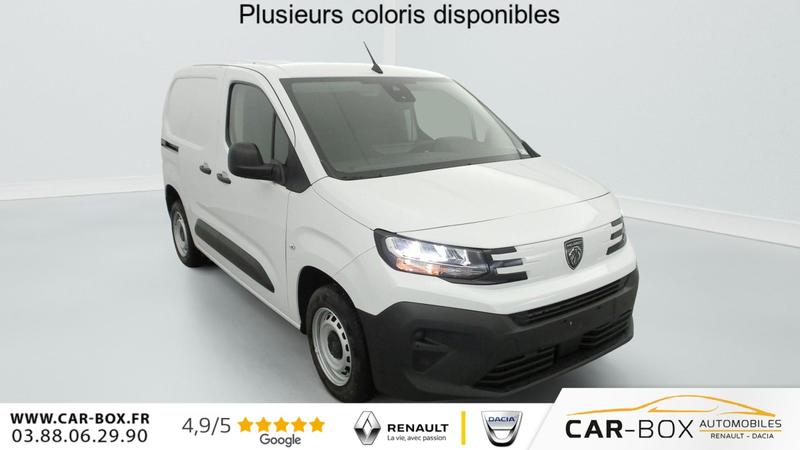 Peugeot Partner Fourgon m 650 Kg Bluehdi 100 s Bvm6