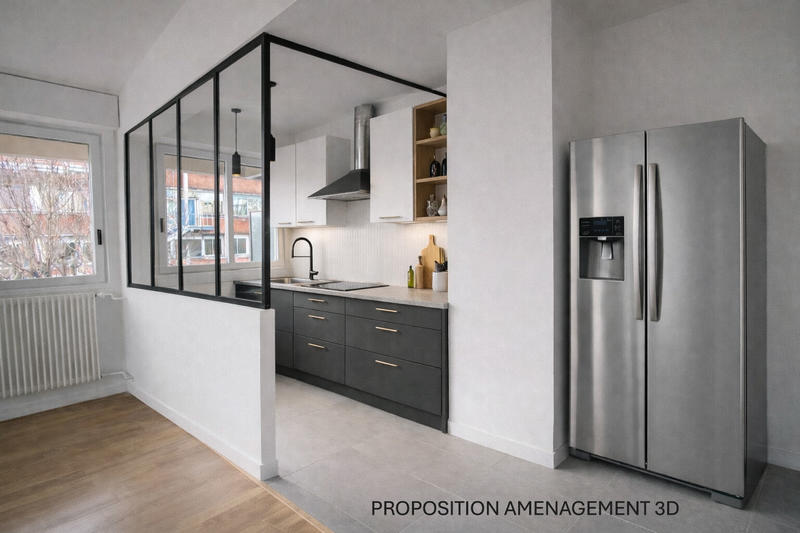 Appartement - 55 m² - 3 pièces