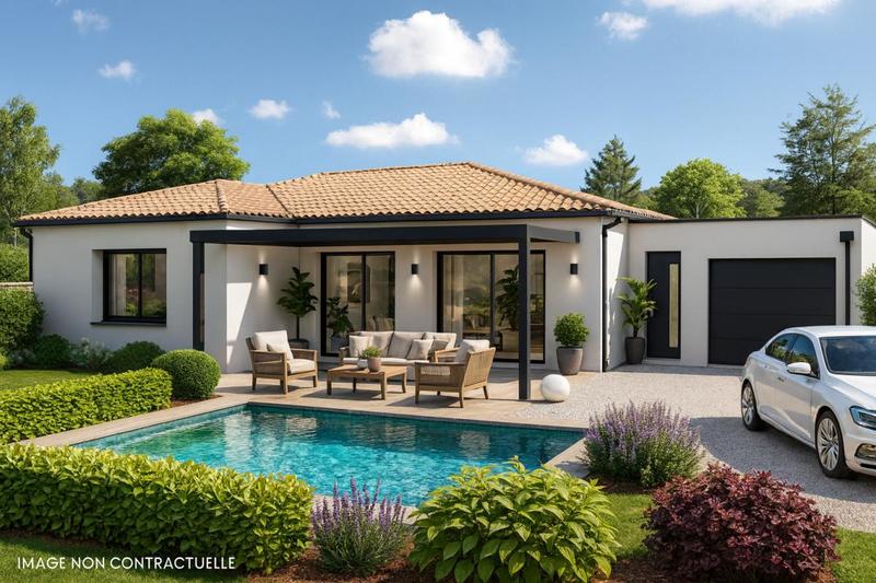 Maison - 90 m² - 5 pièces