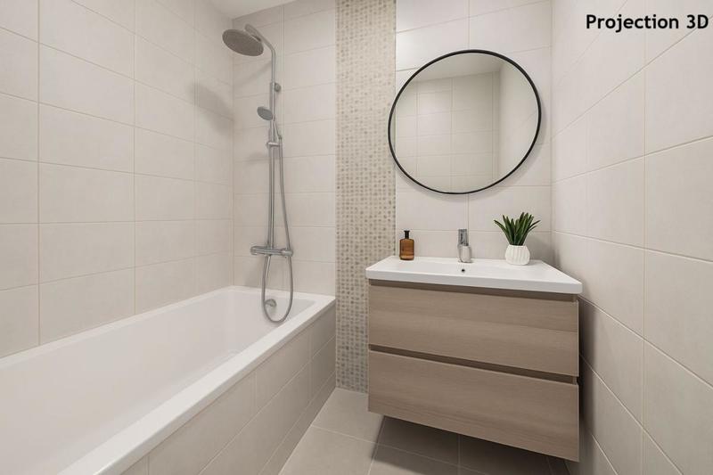 Duplex - 66 m² - 3 pièces