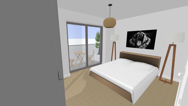 Appartement - 54 m² - 3 pièces