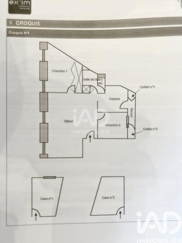 Appartement - 76 m² - 3 pièces