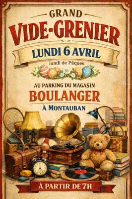 Grand vide grenier de pâques