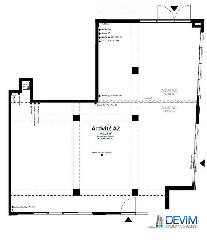 Local commercial - 160 m²