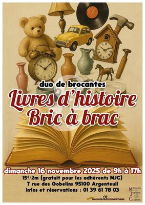 Bric à brac - bourse aux livres