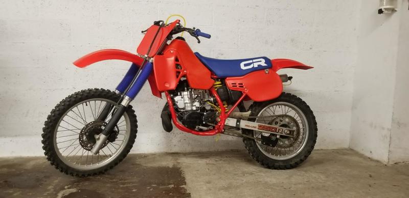 Honda Cr 250 honda rouge 0250 704