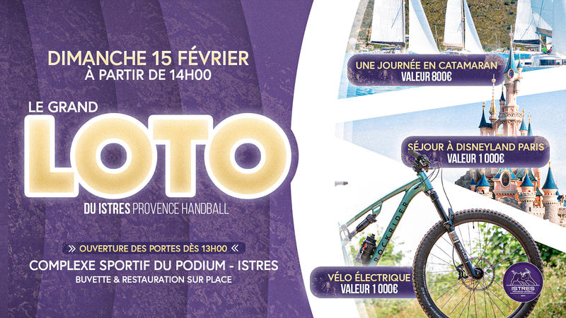 Grand loto du Istres Provence Handball