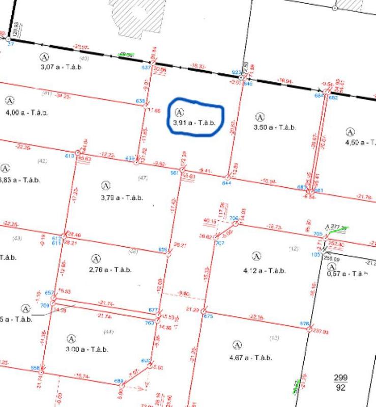 Terrain constructible - 415 m²