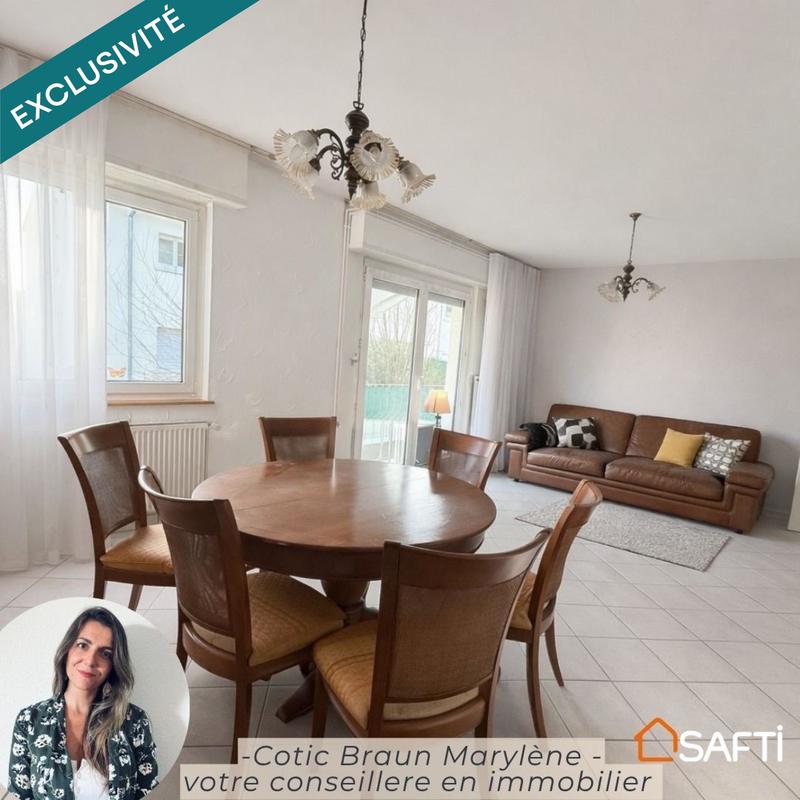 Appartement - 80 m² - 3 pièces