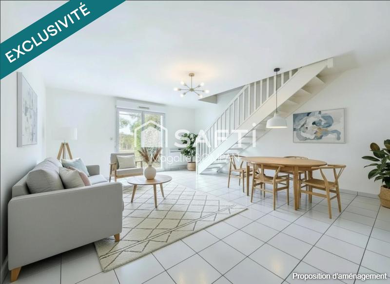 Maison - 70 m² - 3 pièces