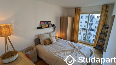 Chambre - 14 m² - 1 pièce