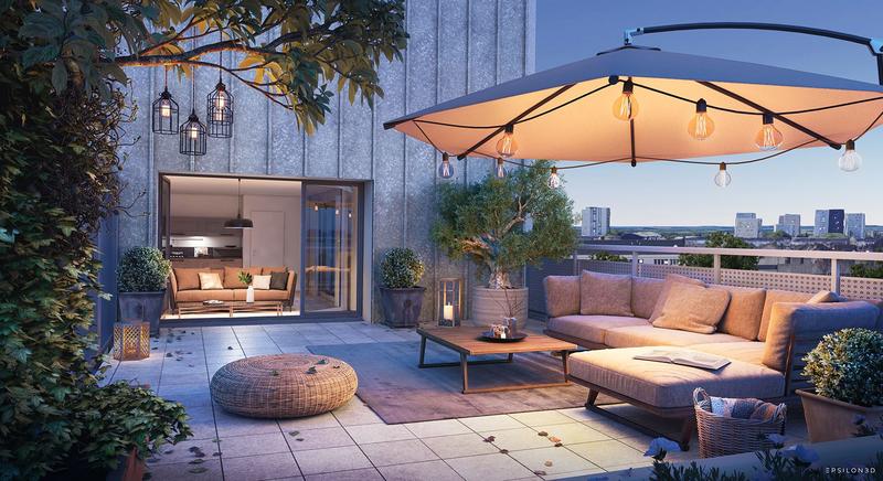 Appartement - 115 m² - 5 pièces