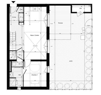 Maison - 92 m² - 4 pièces